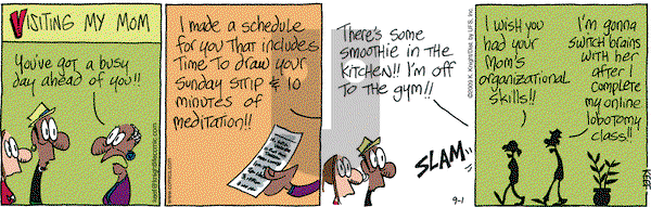 The Knight Life on Tuesday September 1, 2009 Comic Strip