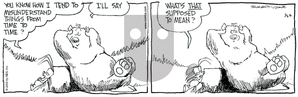 The Grizzwells on Saturday January 22, 2005 Comic Strip