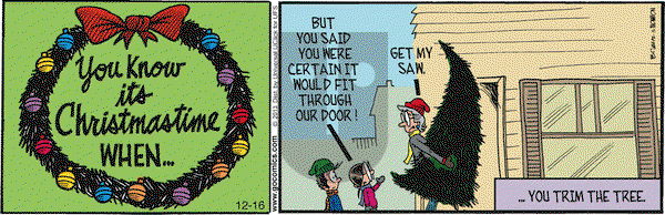 Grand Avenue on Wednesday December 16, 2015 Comic Strip