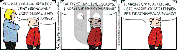 The Born Loser on Tuesday December 3, 2019 Comic Strip
