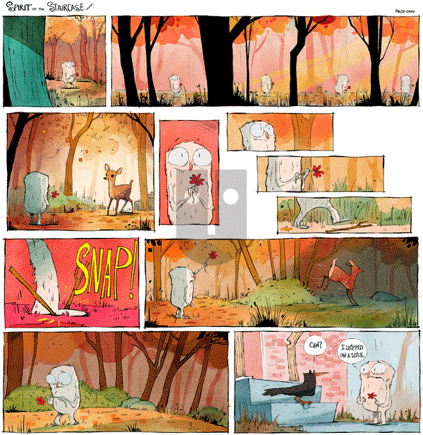 Spirit of the Staircase on Wednesday January 24, 2024 Comic Strip