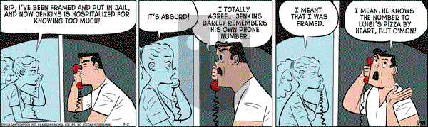 Rip Haywire on Monday July 2, 2018 Comic Strip