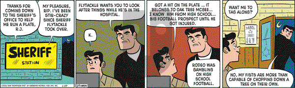 Rip Haywire on Wednesday January 27, 2021 Comic Strip