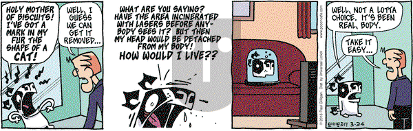 Pooch Cafe on Thursday March 24, 2016 Comic Strip