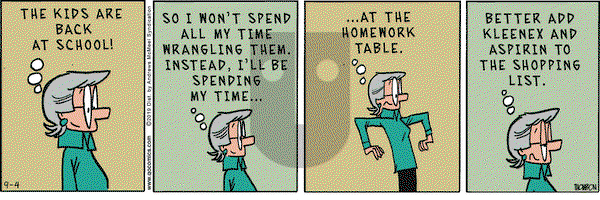 Grand Avenue on Wednesday September 4, 2019 Comic Strip