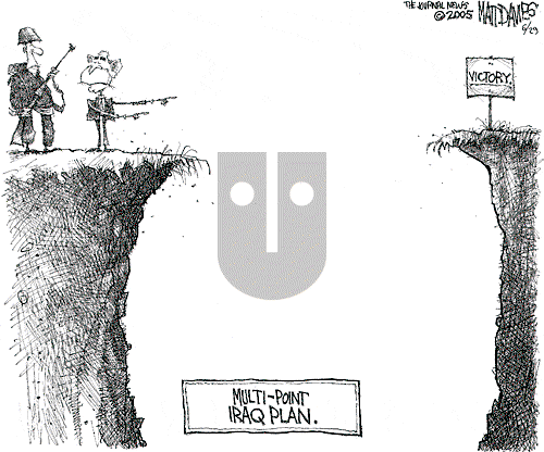 Matt Davies on Tuesday June 28, 2005 Comic Strip