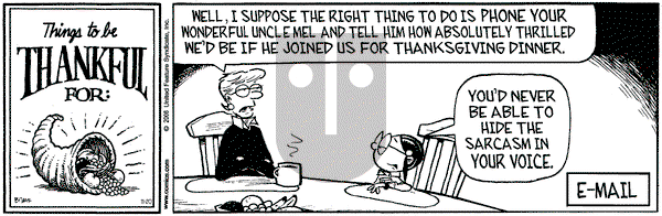 Grand Avenue - Monday November 20, 2006 Comic Strip