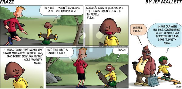Frazz on Sunday October 6, 2019 Comic Strip