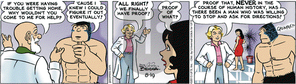 Alley Oop on Wednesday August 19, 2015 Comic Strip