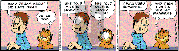 Garfield on Tuesday May 4, 2010 Comic Strip