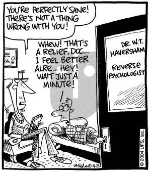 Reality Check on Friday April 23, 2004 Comic Strip