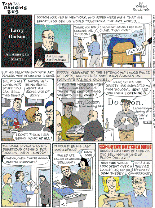 Tom the Dancing Bug on Saturday November 25, 2006 Comic Strip