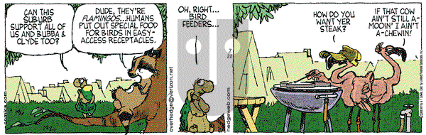 Over the Hedge on Saturday July 22, 2006 Comic Strip