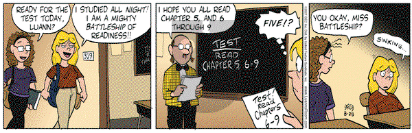 Luann on Tuesday August 28, 2007 Comic Strip