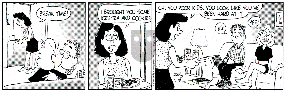 Luann - Saturday May 18, 1996 Comic Strip