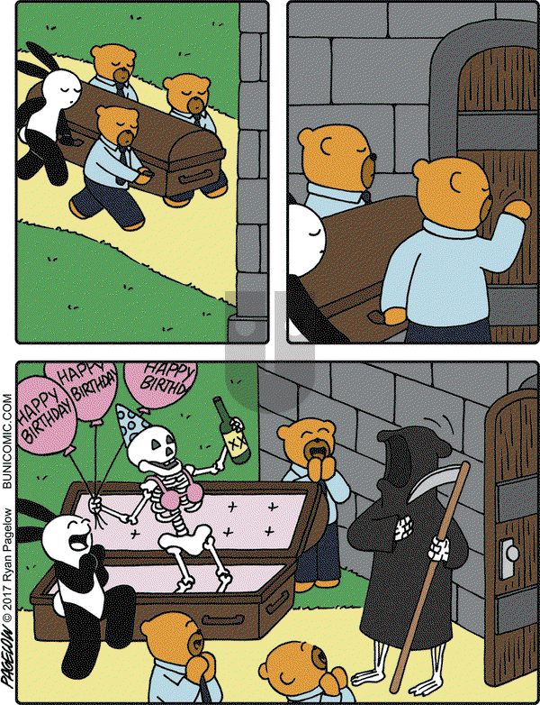 Buni on Wednesday April 19, 2017 Comic Strip