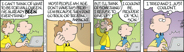 Drabble on Friday October 27, 2017 Comic Strip