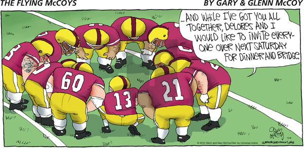 The Flying McCoys on Sunday December 8, 2013 Comic Strip