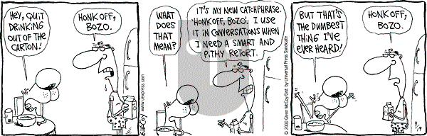 The Duplex on Tuesday September 19, 2000 Comic Strip