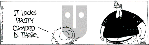 The Buckets on Friday July 23, 1999 Comic Strip