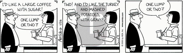 The Born Loser on Wednesday January 26, 2005 Comic Strip