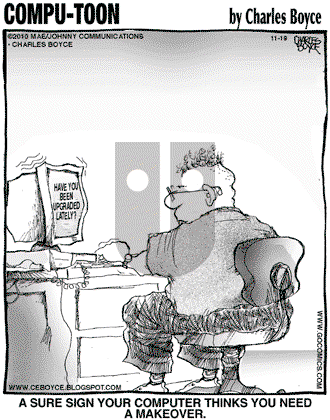 Compu-toon on Friday November 19, 2010 Comic Strip