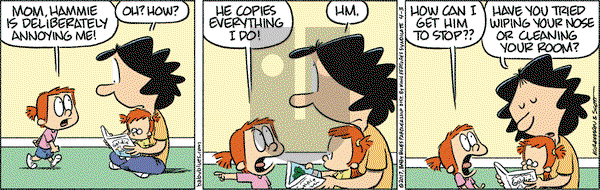Baby Blues on Monday April 3, 2017 Comic Strip