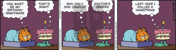Garfield on Wednesday June 19, 2013 Comic Strip