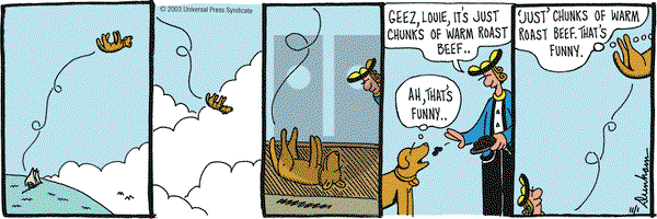 Overboard on Saturday November 1, 2003 Comic Strip