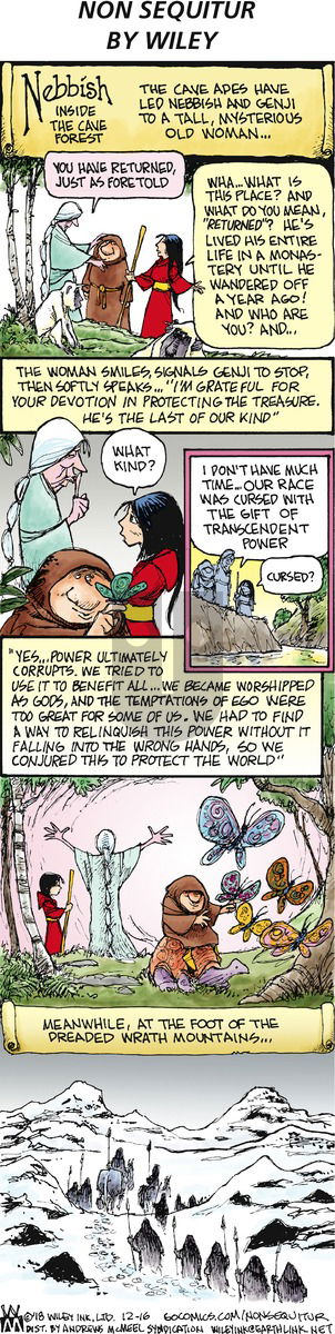 Non Sequitur on Sunday December 16, 2018 Comic Strip