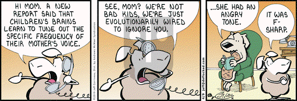 DeFlocked on Tuesday April 9, 2019 Comic Strip