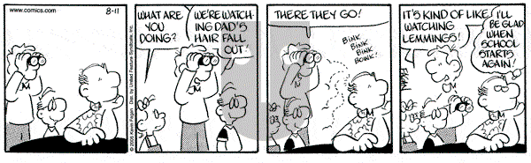 Drabble on Thursday August 11, 2005 Comic Strip