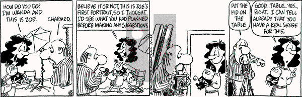 Baby Blues on Thursday November 29, 1990 Comic Strip