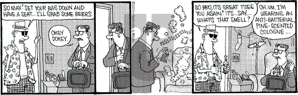 Monty on Wednesday December 19, 2007 Comic Strip