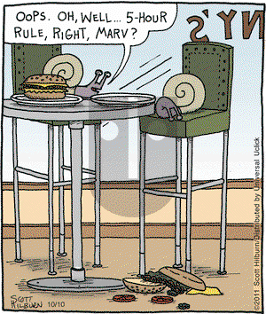 The Argyle Sweater on Monday October 10, 2011 Comic Strip