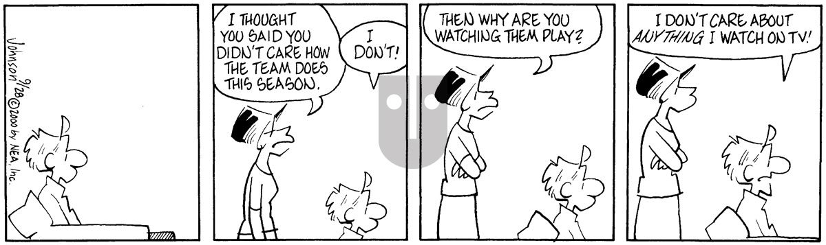 Arlo and Janis - Thursday September 28, 2000 Comic Strip