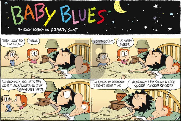 Baby Blues on Sunday September 1, 2013 Comic Strip