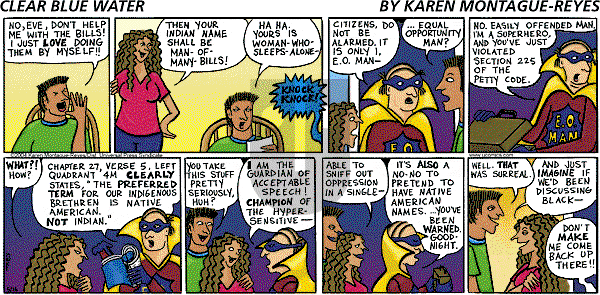 Clear Blue Water on Sunday May 16, 2004 Comic Strip