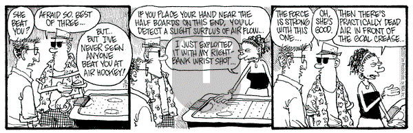Monty on Saturday February 17, 2007 Comic Strip