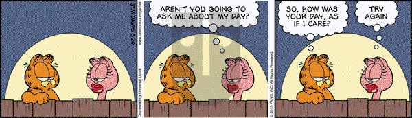 Garfield on Friday March 20, 2015 Comic Strip