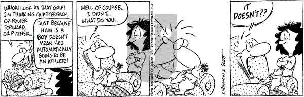 Baby Blues - Thursday January 18, 1996 Comic Strip