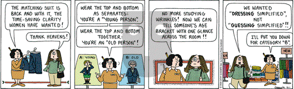 Cathy Classics on Wednesday October 1, 2008 Comic Strip