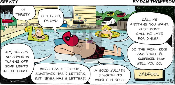 Brevity on Sunday June 17, 2018 Comic Strip