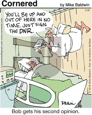 Cornered on Wednesday May 30, 2018 Comic Strip