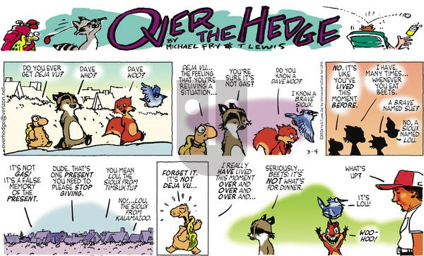 Over the Hedge on Sunday March 4, 2012 Comic Strip