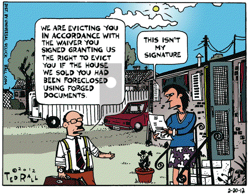 Ted Rall on Monday February 20, 2012 Comic Strip