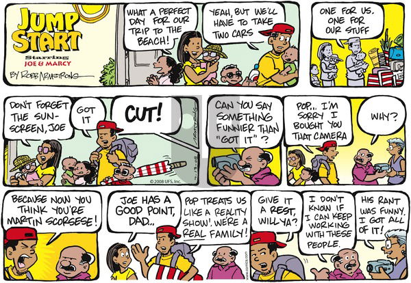 JumpStart on Sunday July 13, 2008 Comic Strip
