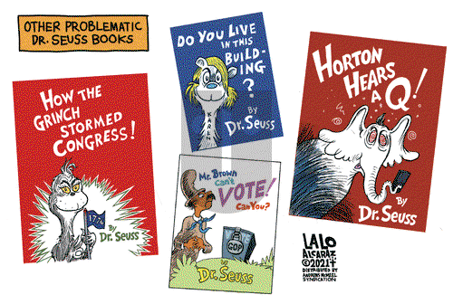 Lalo Alcaraz on Friday March 5, 2021 Comic Strip