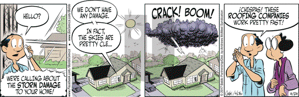 Baldo on Monday April 24, 2017 Comic Strip