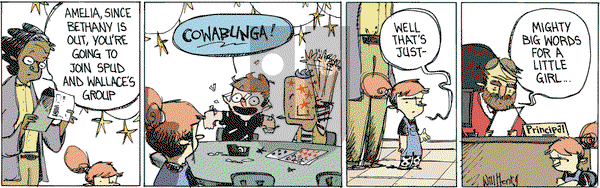 Wallace the Brave on Wednesday January 17, 2018 Comic Strip